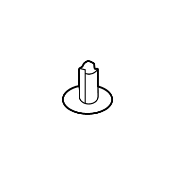 Kia 857463Y000GYT Plug-Trim Mounting