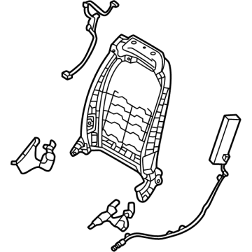 Kia 88410P1720 FRAME ASSY-FR SEAT B