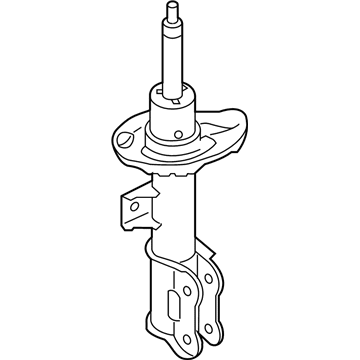 54650G8000 Kia Front Strut Assembly Left Hand Illustration 1 of 1