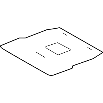 Kia 89145R0720 COVER-2ND CUSH ANTI