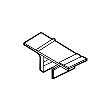 Kia 64166P2000 GUSSET-Radiator Supp