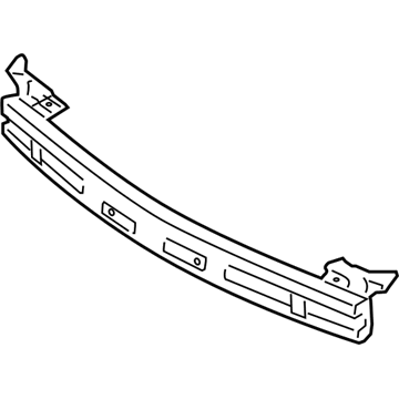 Kia 865304D000 Rail Assembly-Front Bumper