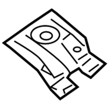 Kia 671421G000 Rail-Roof Center NO1