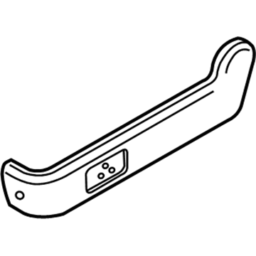 Kia 881703E201CY Shield Cover-Front LH