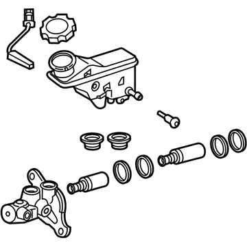 Kia Brake Master Cylinder Reservoir - 58510D9150