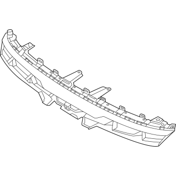 86370Q5500 Kia GARNISH-RADIATOR GRI Illustration 1 of 1