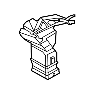 Kia 97930R0000 Duct Assembly-Rr A/CON