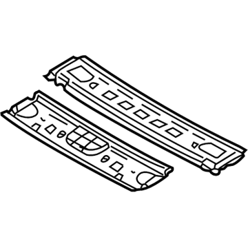 Kia 671203E000 Rail Assembly-Roof Front