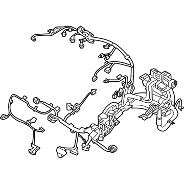 Kia 91205AT742 WIRING ASSY-FRT