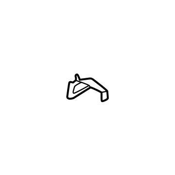 Kia 657J6R0000 REINF-Rr Support Fr