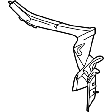 Kia 71560DW000 EXTENSION ASSY-QTR O 71560DW000 Kia EXTENSION ASSY-QTR O Illustration 1 of 1