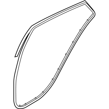 2022 Kia Rio Weather Strip - 83130H8000