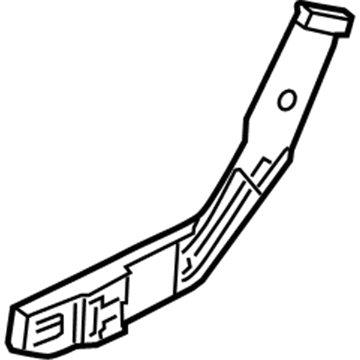 Kia 834942G000 RETAINER-Rear Door Latch