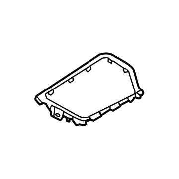 Kia 84654CV000M2P UPR COVER-GARNISH