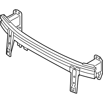 Kia 865301W020 Rail Assembly-Front Bumper