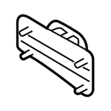 Kia 866411W220 Stay-Rear Bumper LH