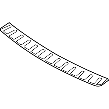 Kia 866451F000 Step Assembly-Rear Bumper