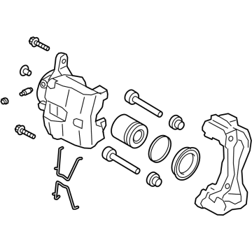 2021 Kia Forte Brake Caliper - 58180M7A00