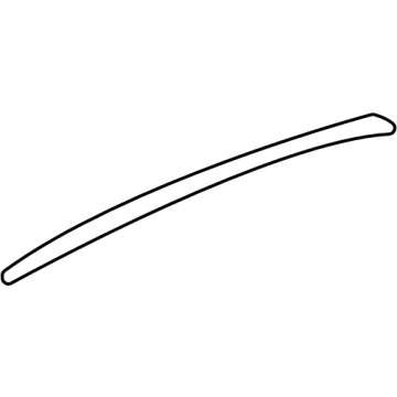 Kia 86382H9300 Black Tape-Rear Door Frame