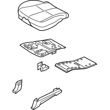 Kia 88100A9AB0D7J Cushion Assembly-Fr Seat