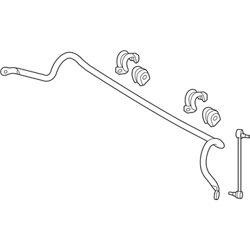 Kia 54810H9000 Bar Assembly-Front Stabilizer