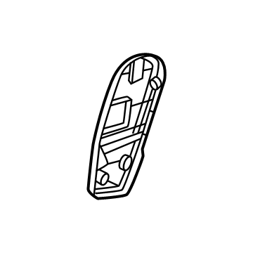 Kia 89196CV010WK INR COVER-RR CUSH FR
