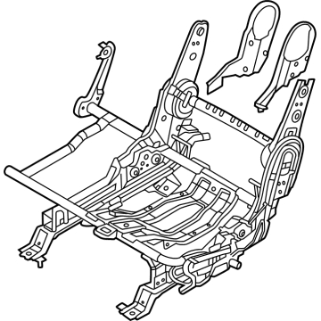 Kia 89500CV010WK TRACK ASSY-RR SEAT L