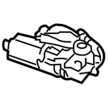 Kia 816311M000 Motor Assembly-Sunroof