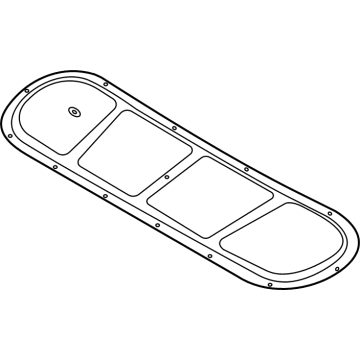 Kia 81125R0000 Pad-Hood Insulating