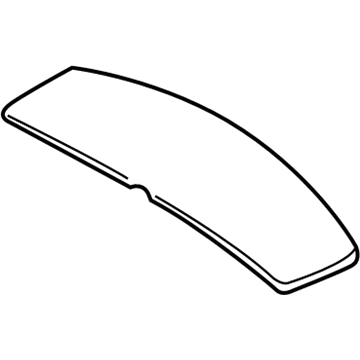 Kia 0K30A68018B Insulator-Roof,Center