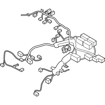 Kia 91202CV080 WIRING ASSY-FRT