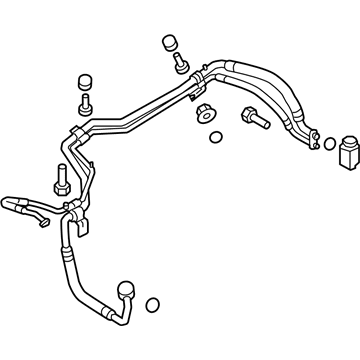 Kia 977753W510 Suction & Liquid Tube Assembly