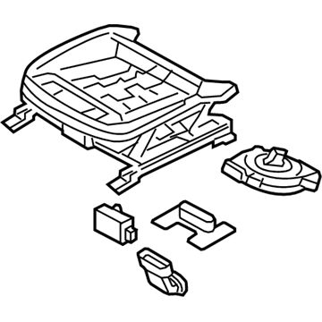 Kia 886002TAK0 Track Assembly-Front Seat P