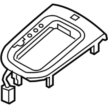 Kia 846501W000HU Cover Assembly-Console U