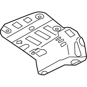 Kia 28793C5000 Protector-Heat Center