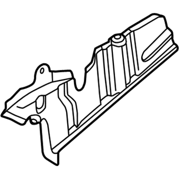 Kia 2913038020 Undercover Assembly, LH