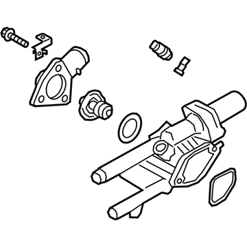 Kia 256002GGA5 Control Assembly-COOLANT