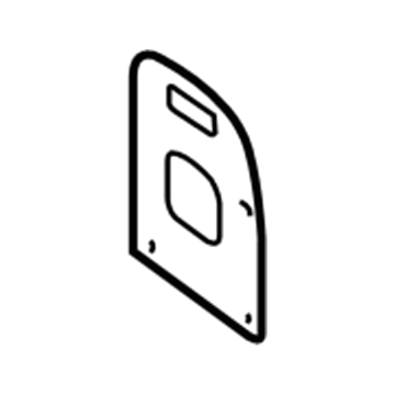 Kia 646552E010 Reinforcement Assembly-Front Bumper