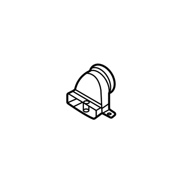 Kia 37574P4000 Duct Assembly-Battery Mo