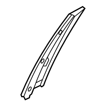 Kia 83260P1010 GARNISH ASSY-RR DR F