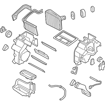 Kia 971002G410 Heater & EVAPORATOR