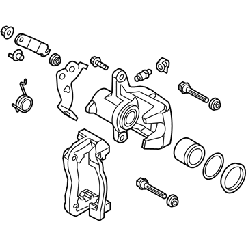 Kia 58311B0A30 Caliper Kit-Rear Brake 58311B0A30 Kia Caliper Kit-Rear Brake Illustration 1 of 1
