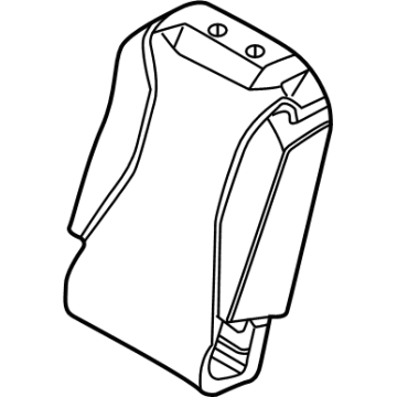 Kia 89K35R0040 Pad Assembly-Seat Back,C
