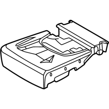 Kia 89K15R0040 Pad Assembly-2ND Seat Cu