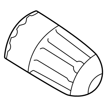 Kia 529372V100 Cap-Valve