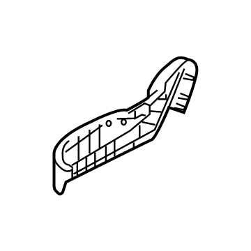 Kia 88021R5000GYT Shield Cover-Fr Seat