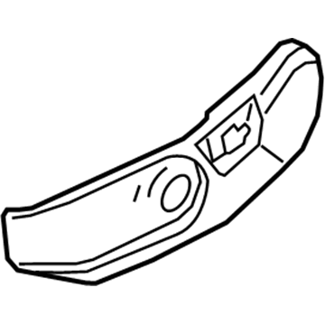 Kia 88191H9010WK Shield Cover-Front Seat