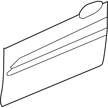 Kia 761114D010 Panel-Front Door Outer LH