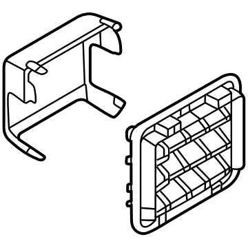 Kia 97530D9100 Grille Assembly-Air EXTR