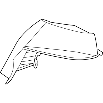 Kia 92421L2000 FLANGE Cover-Rear Co